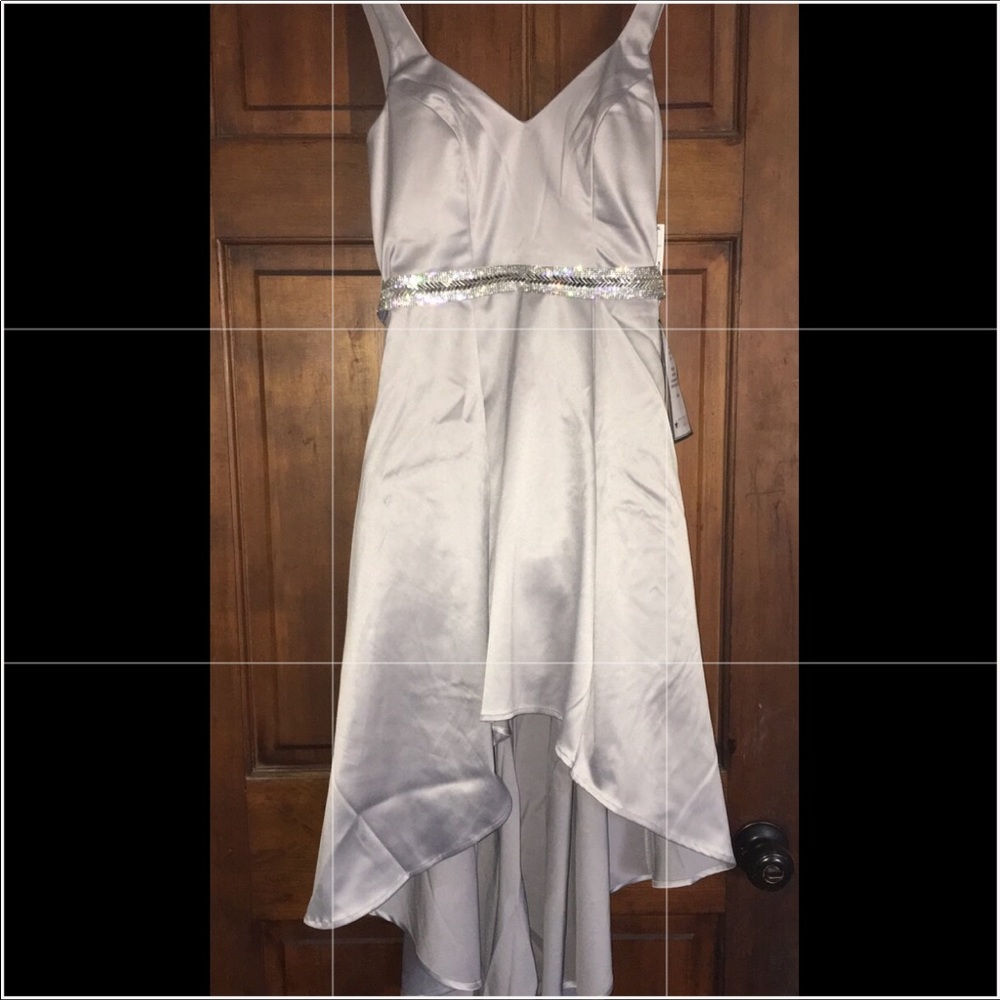 High-low prom party dress